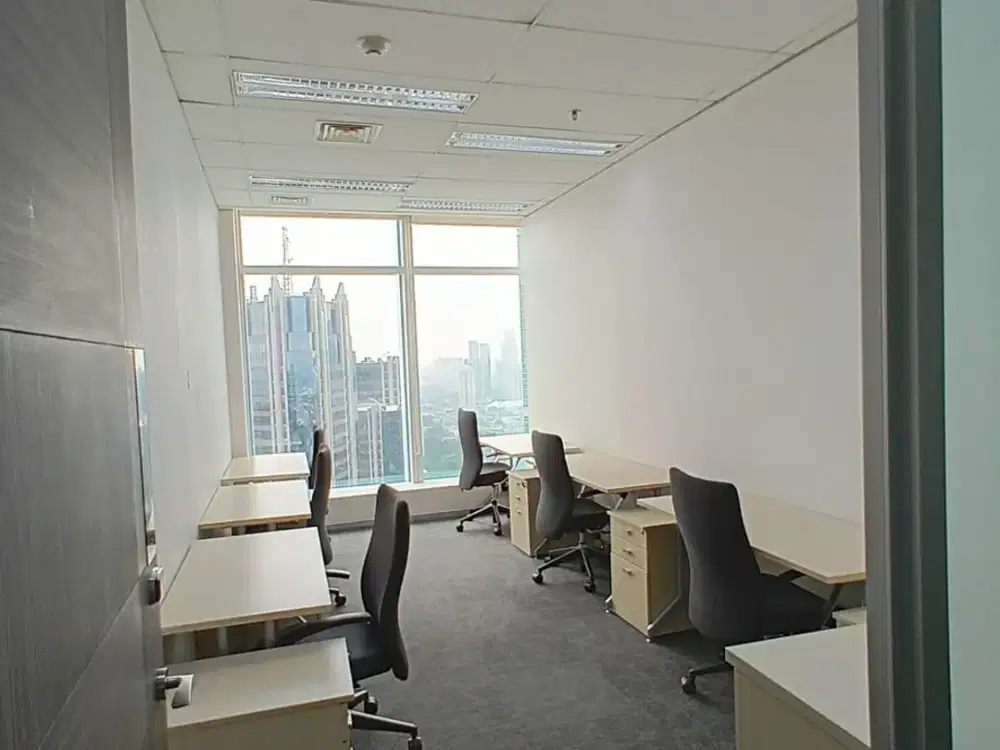 Kantor Unit Furnished 5 Pax Di Equity Tower Area SCBD Dekat MRT