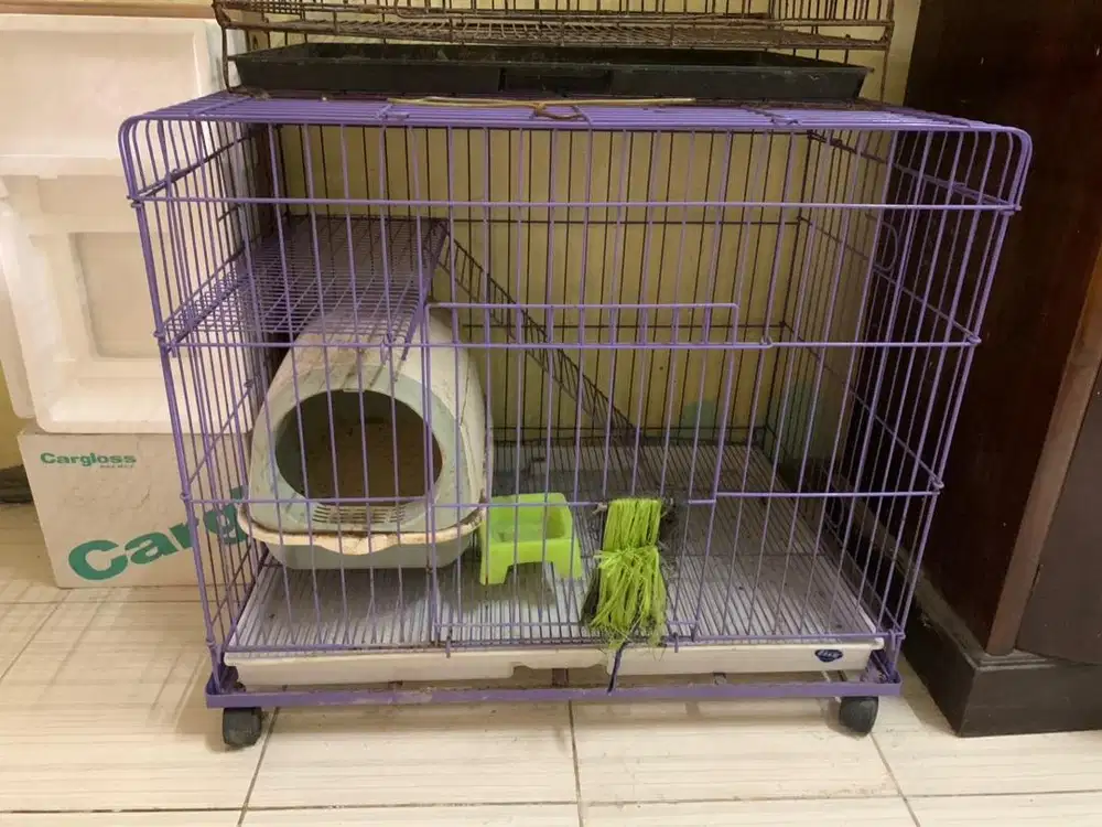 Jual kandang kucing /besi lipat