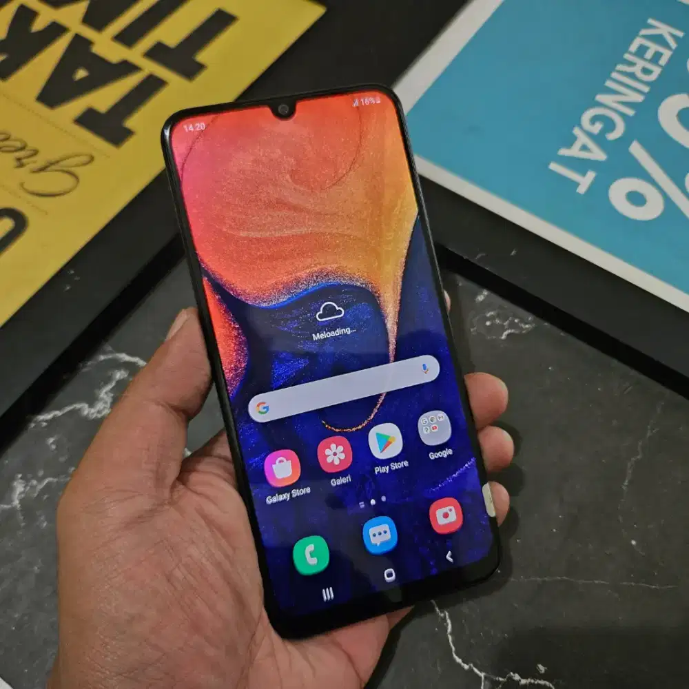 SAMSUNG GALAXY A50 4/64 GB DUAL SIM EX SEIN NO MINUS