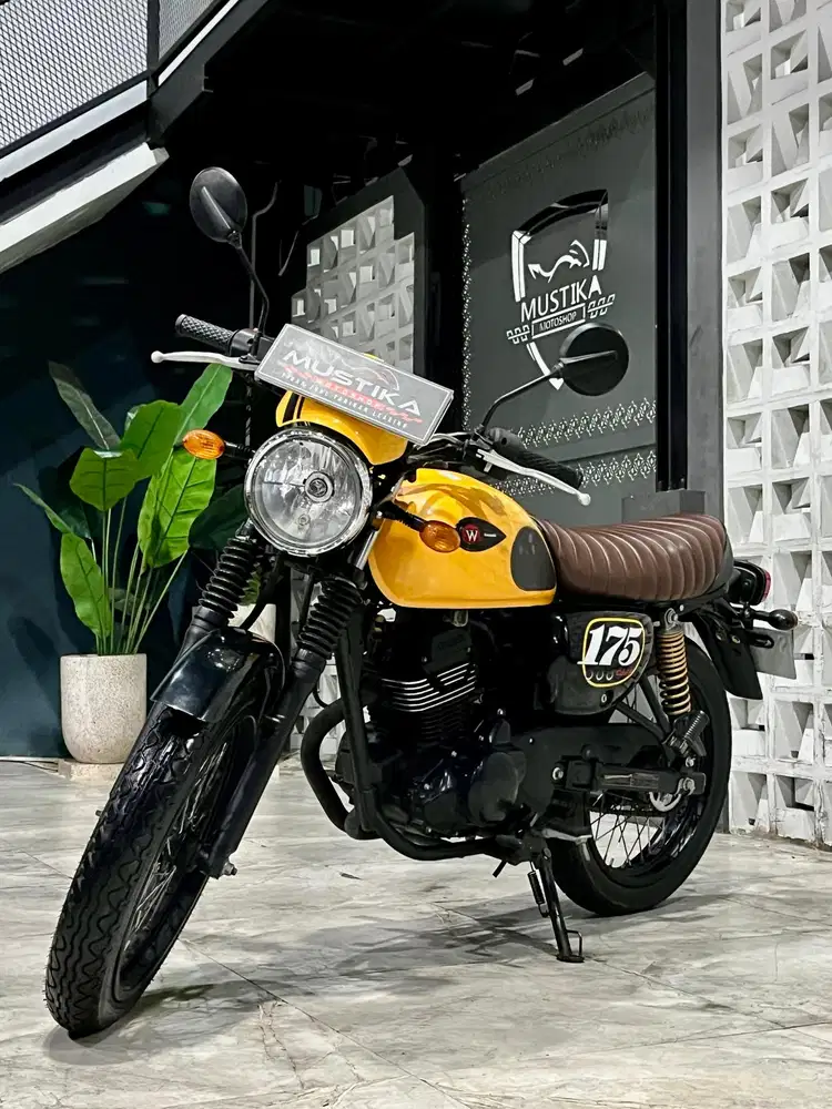 Odo 12rb‼️Kawasaki W175 Café 2019. DANNY Mustika Motor Sulfat