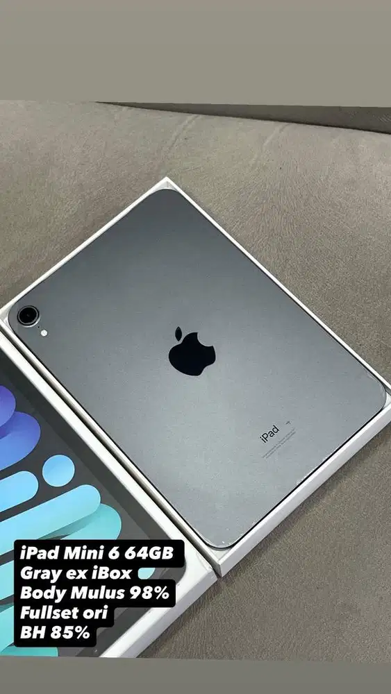 iPad Mini 6 64GB Gray wifi ex iBox