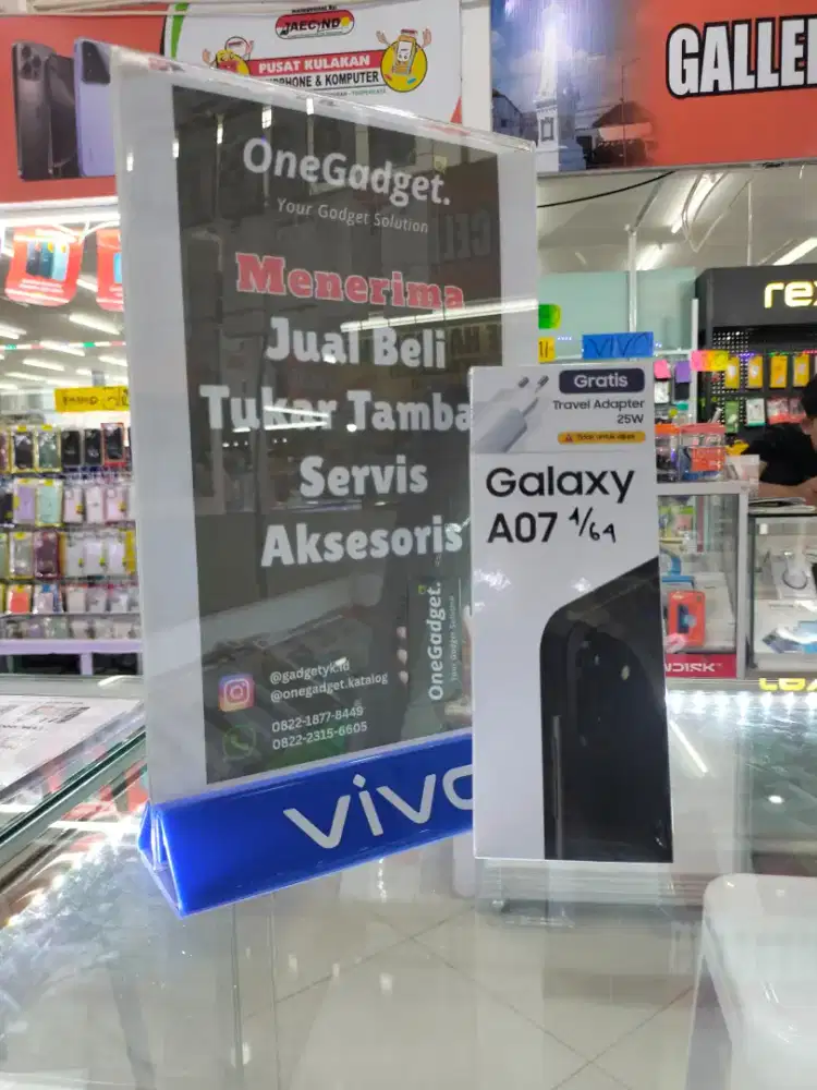Samsung A07 4/64 garansi resmi