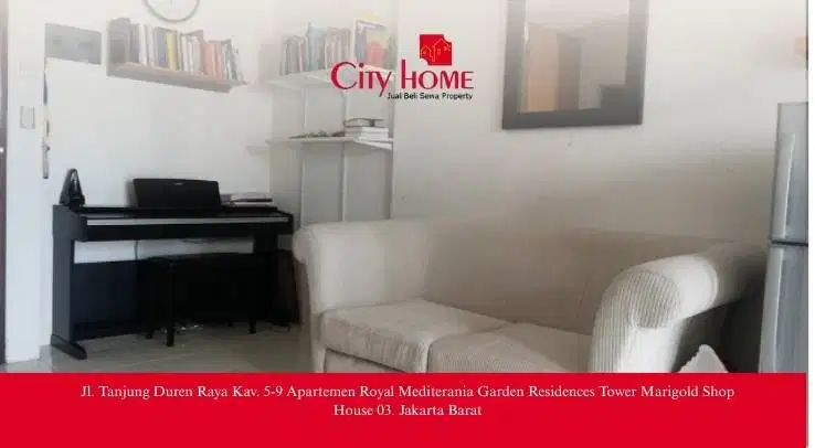 Jual Apartment Mediterania Garden Residences 2 - Full Furnished