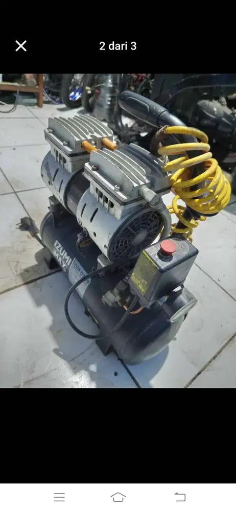Compressor Izumi 3/4 plus selang dan duster
