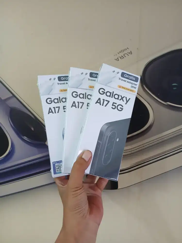 FAST RESPON WA Samsung Galaxy A17 5G 8/256 Garansi resmi 1thn