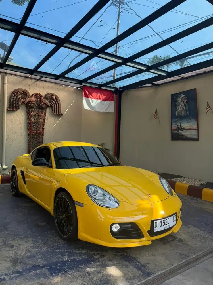 Porche cayman 2011 km 15rb siap pakai
