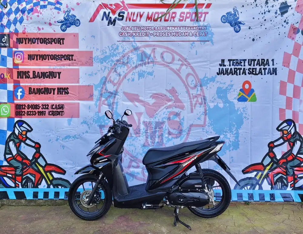 HONDA NEW BEAT CBS, THN 2024. MULUS DAN SIAP PAKAI