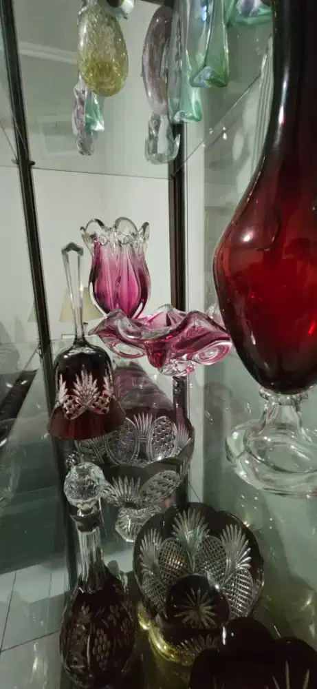 Bohemia glass hand made Czech Republic