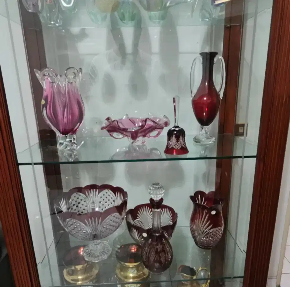 Bohemia glass hand made Czech Republic