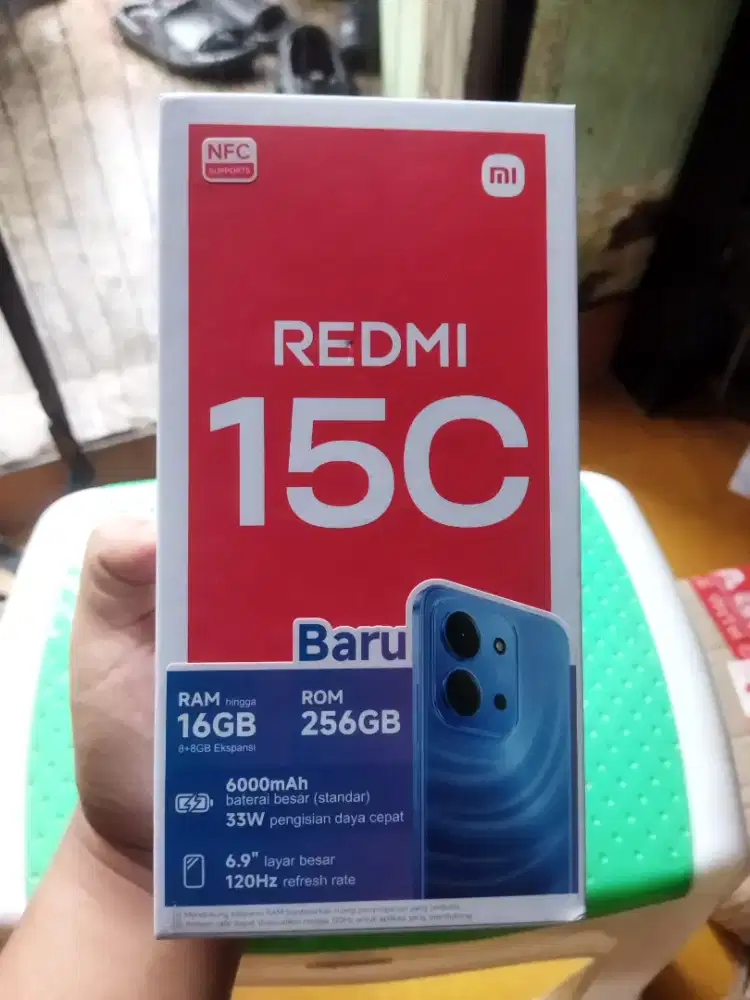 Redmi 15C 8/256, moonlight blue. (segel)
