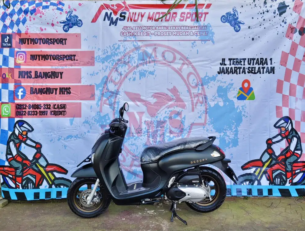HONDA NEW SCOOPY PRISTAGE, THN 2025 SUPER MULUS DAN SIAP PAKAI