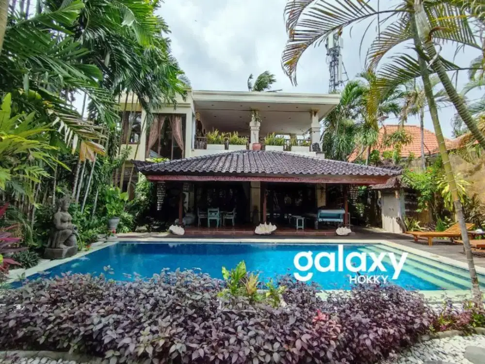 DIJUAL VILLA CANTIK DEKAT DOUBLE SIX BEACH SEMINYAK BALI