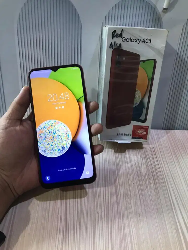 samsung A03 4/64 mulus fullset Ori
