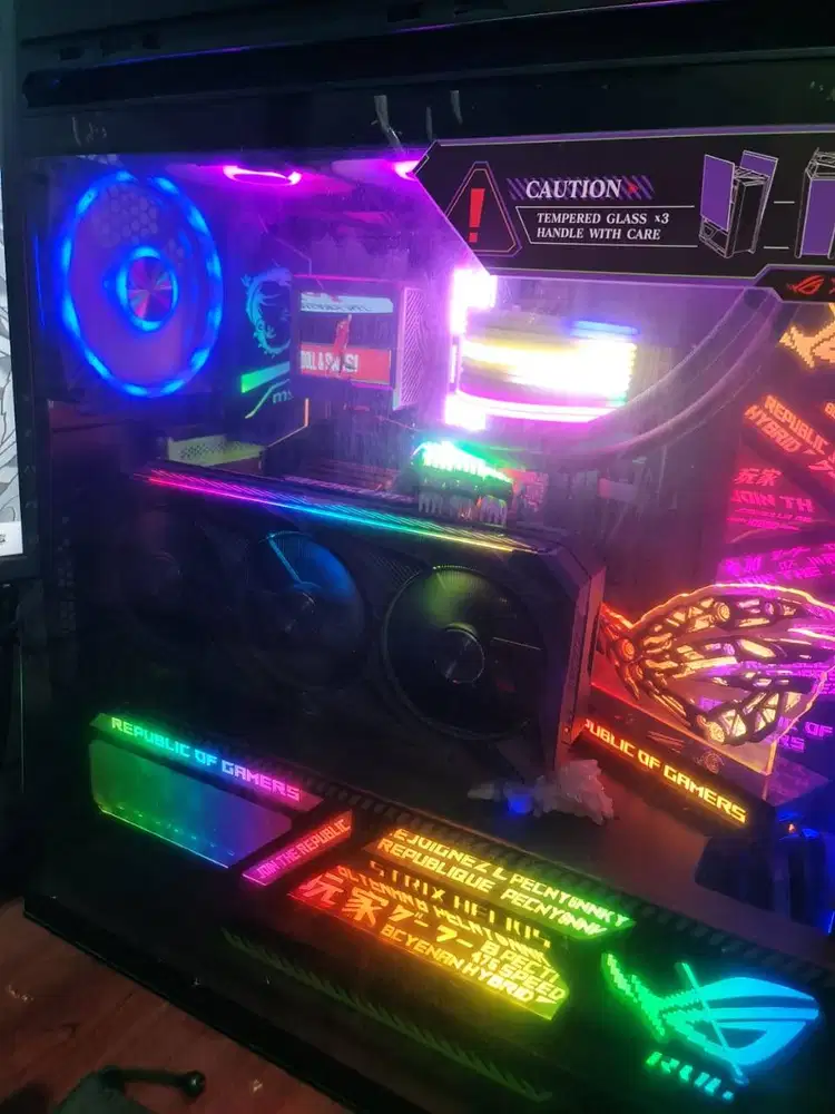 PC HIGH END GAMING EDITING dan Kerja Berat