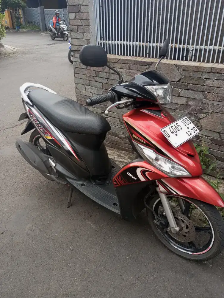 Yamaha Mio J Fi Thn 2012 Full Original Bagus Siap Pakai