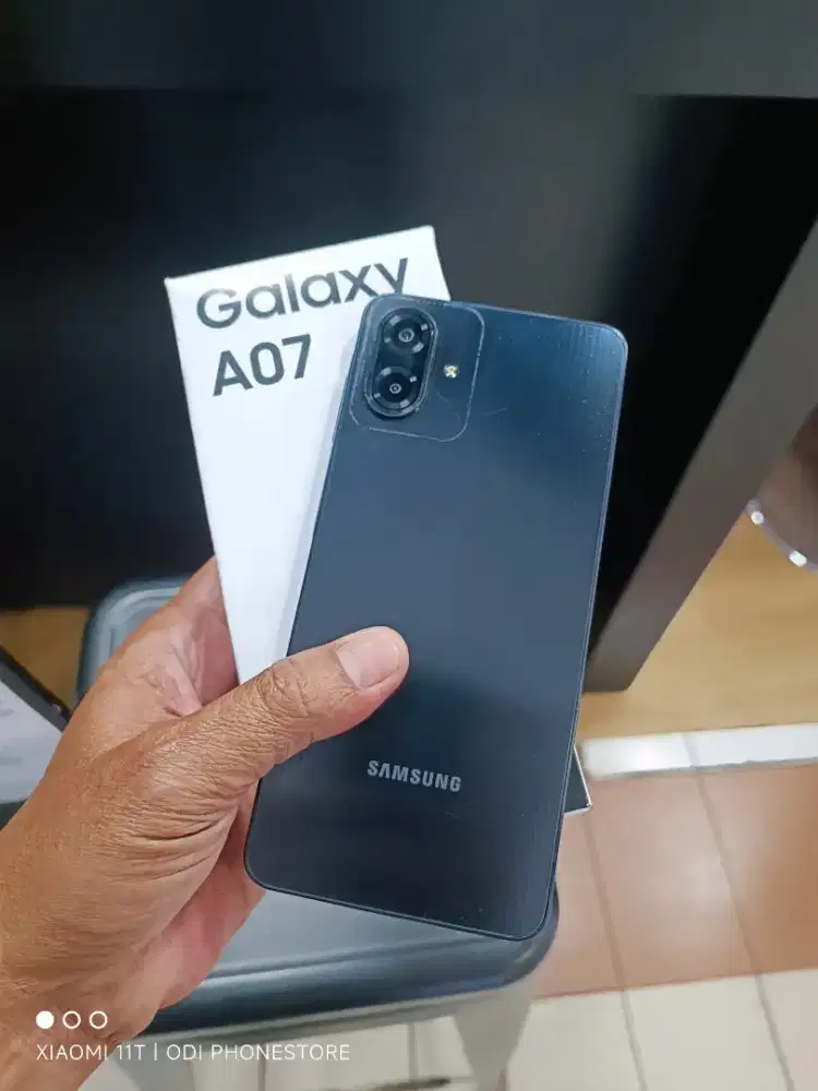 Samsung a07 4g 8/256 mulus dan lengkap pemakaian 1 bulan lebih
