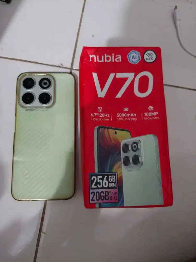Nubia v70 ram 8/256