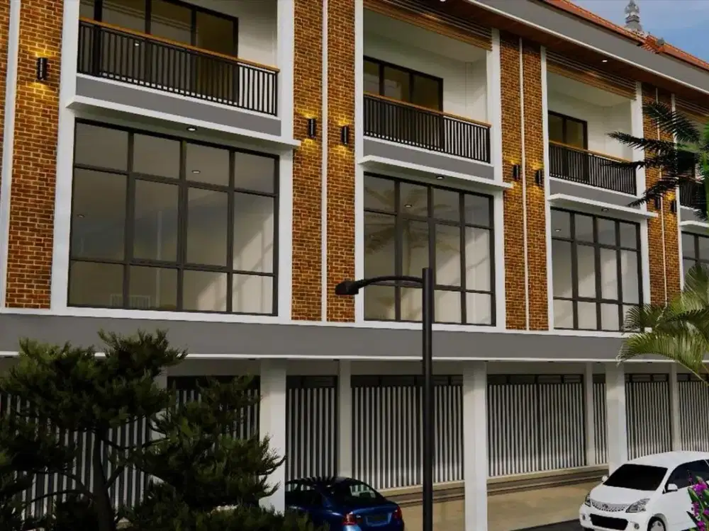 Ruko Baru dengan Design Modern Disewakan, di Teuku Umar Barat Area