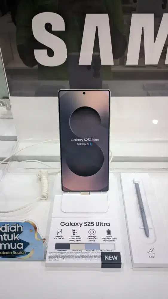 Galaxy S25 Ultra bisa cicilan Indodana 0% + free 1–2x cicilan