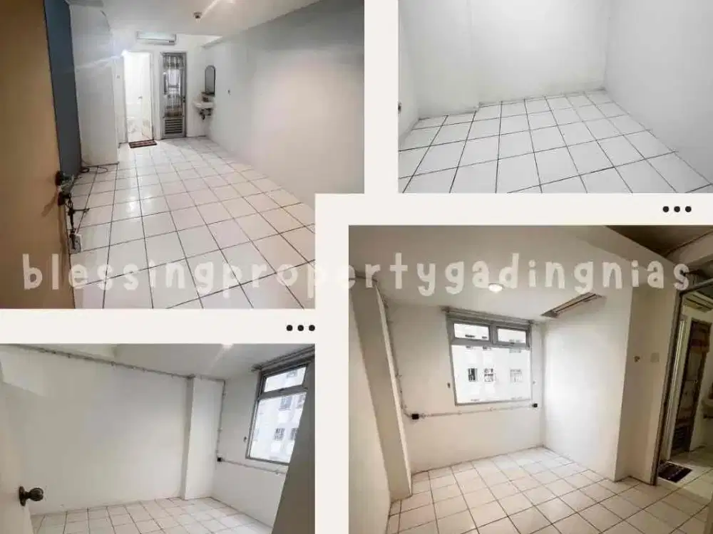 JUAL MURAH APARTEMEN GADING NIAS 2 BR SERTIFIKAT
