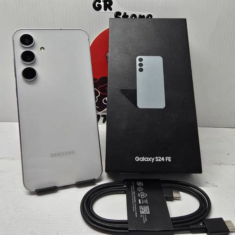 Samsung Galaxy S24 Fe Grey 8/256 Fullset Like New