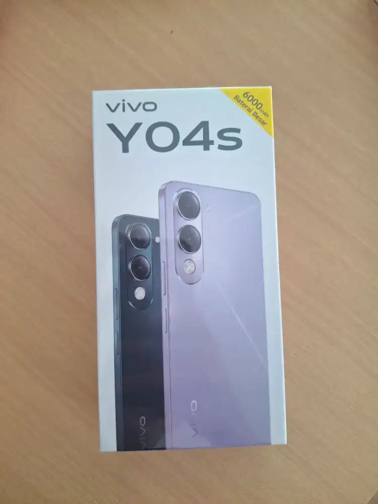 VIVO Y04S RAM 4+/64 GB GARANSI RESMI