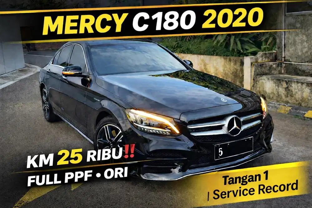 Jual Mercy Mercedese Benz New C180 2020 LOW KM Harga CASH