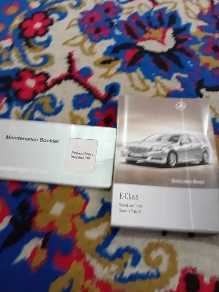 Buku manual mercedes W212 E300
