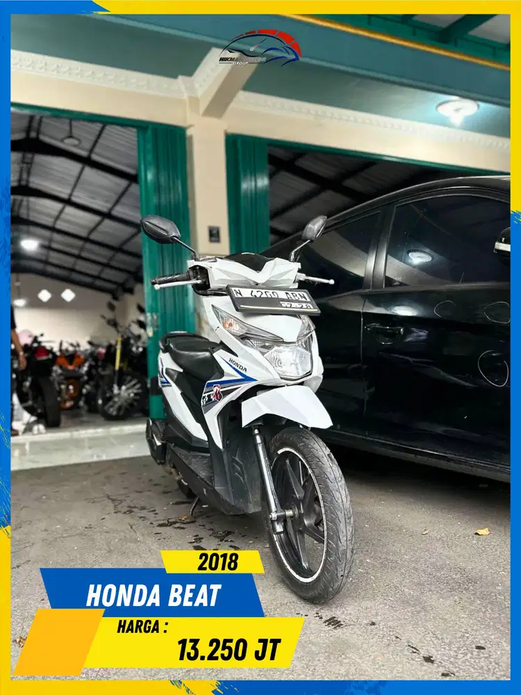 HONDA BEAT 2018 MANTAP GASS MASZEHH HIKMAH MOTOR KEPUH