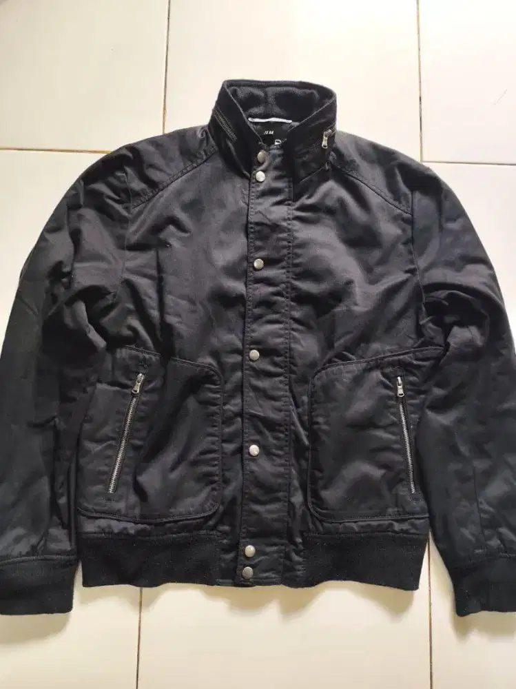 Original H&M jaket hangat anti air tdk uniqlo zara pull and bear