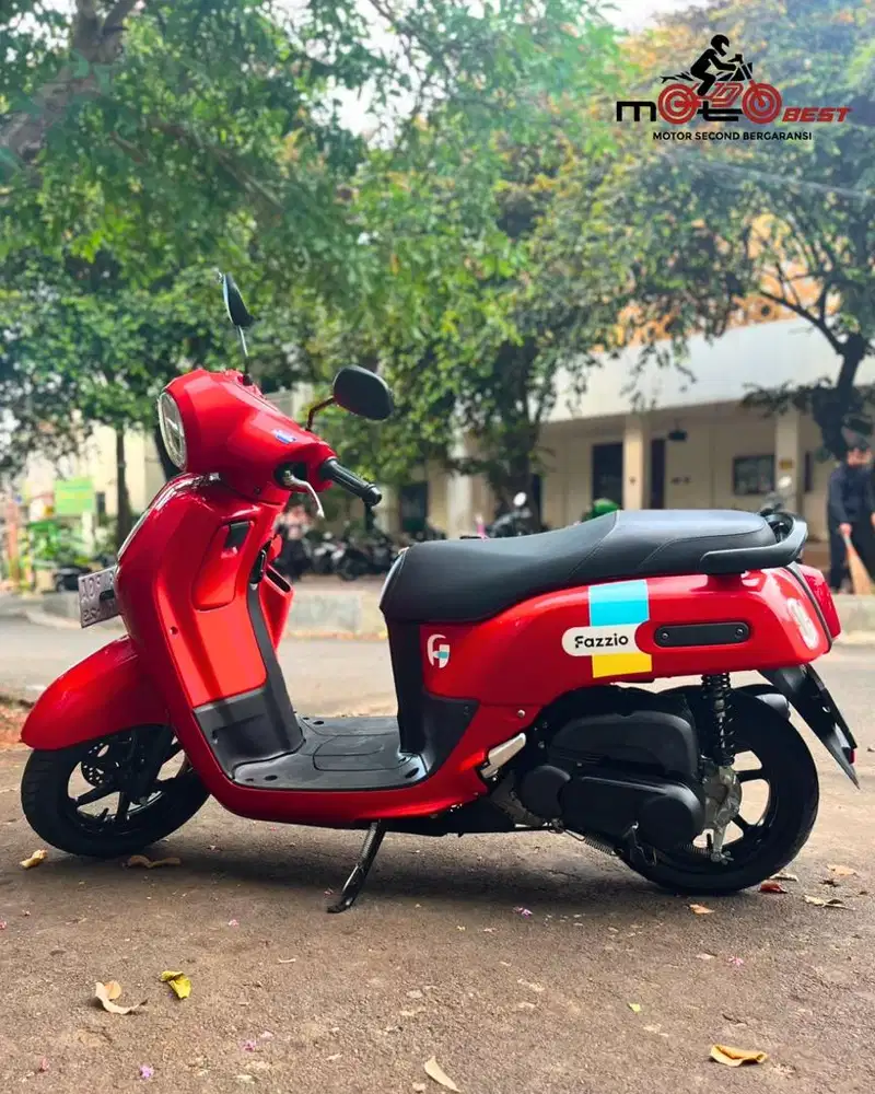 Yamaha Fazzio 2024 Merah Mulus