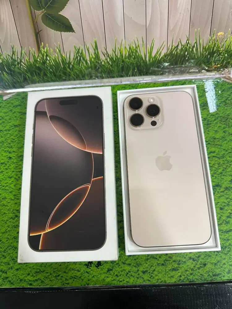 second iphone 16 pro max 512 ibox komplit