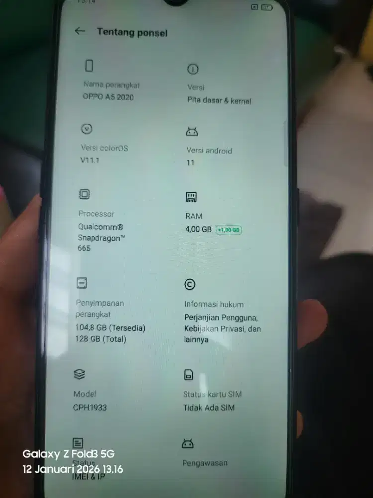 Oppo A5s 2020 4+1/128 Gb