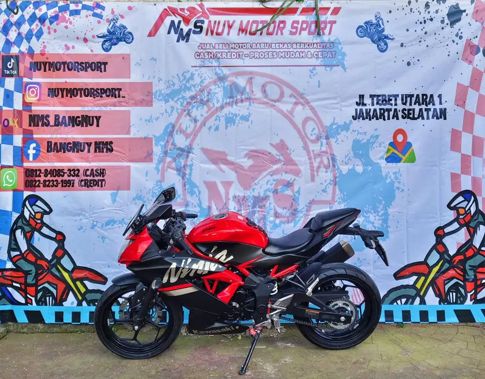 KAWASAKI NINJA 250Fi MONO, THN 2019. MULUS DAN SIAP PAKAI