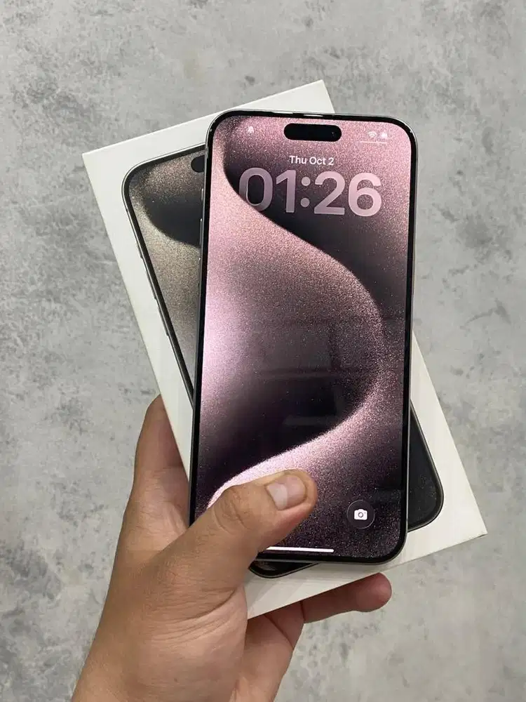 Iphone 15 promax 256 garansi remsi ibox