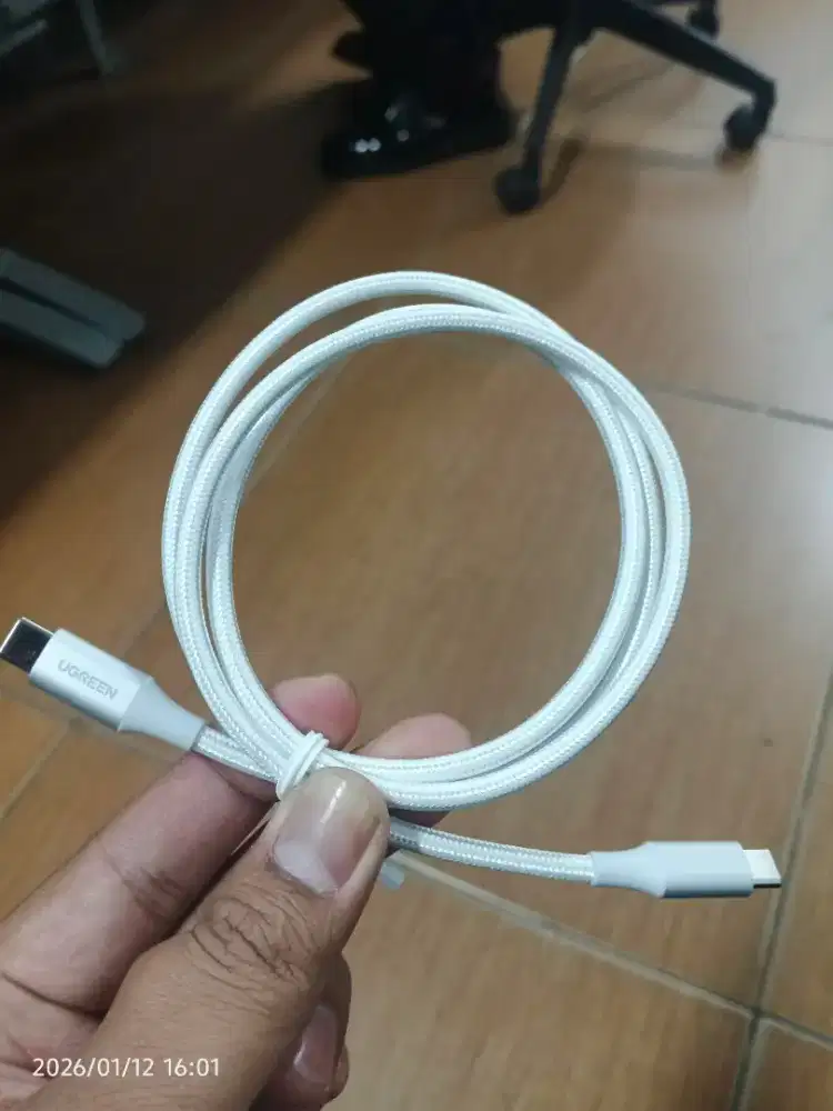 0UGREEN Kabel Data PD Type C To Type C Fast Charging 5A Max 100W