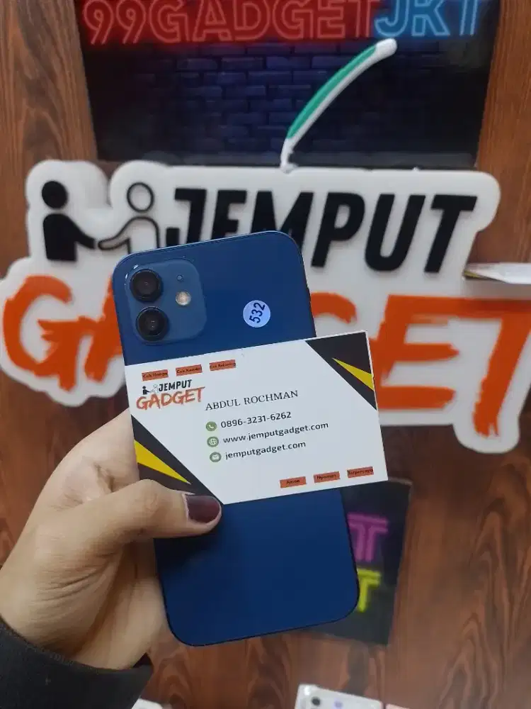 Iphone 12 64GB lengkap inter