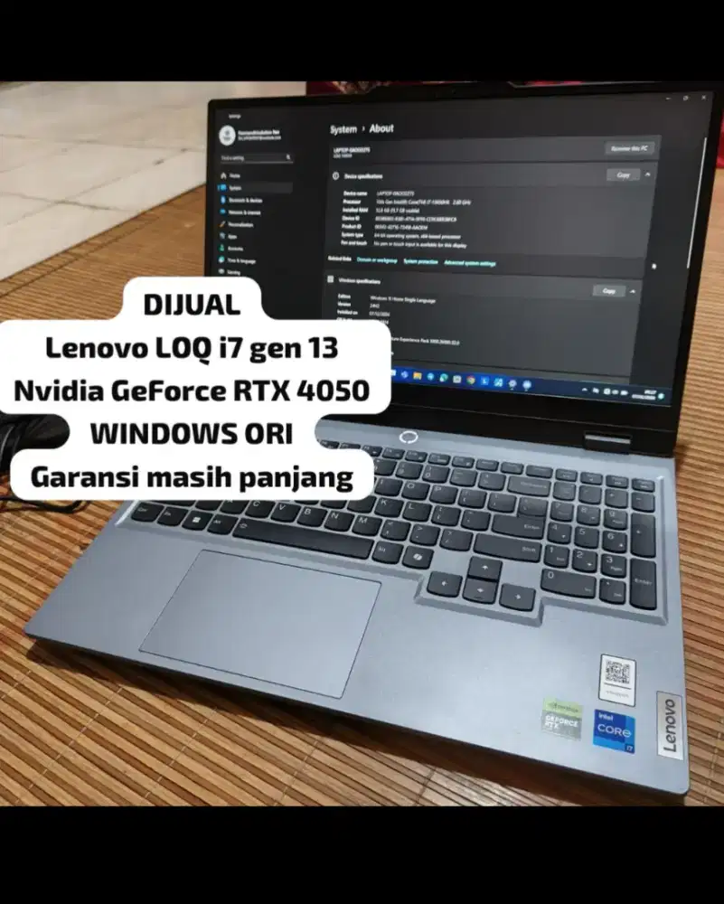 Laptop Lenovo LOQ