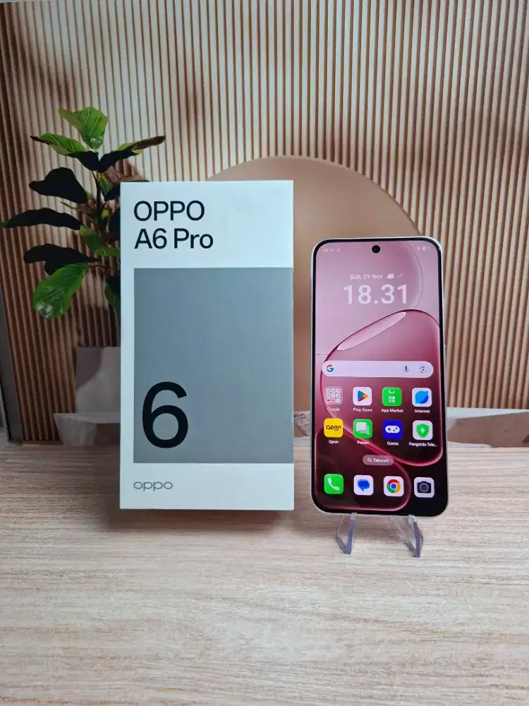 Oppo A6 Pro 8+8/256GB
Resmi Indonesia - Second - Like New
