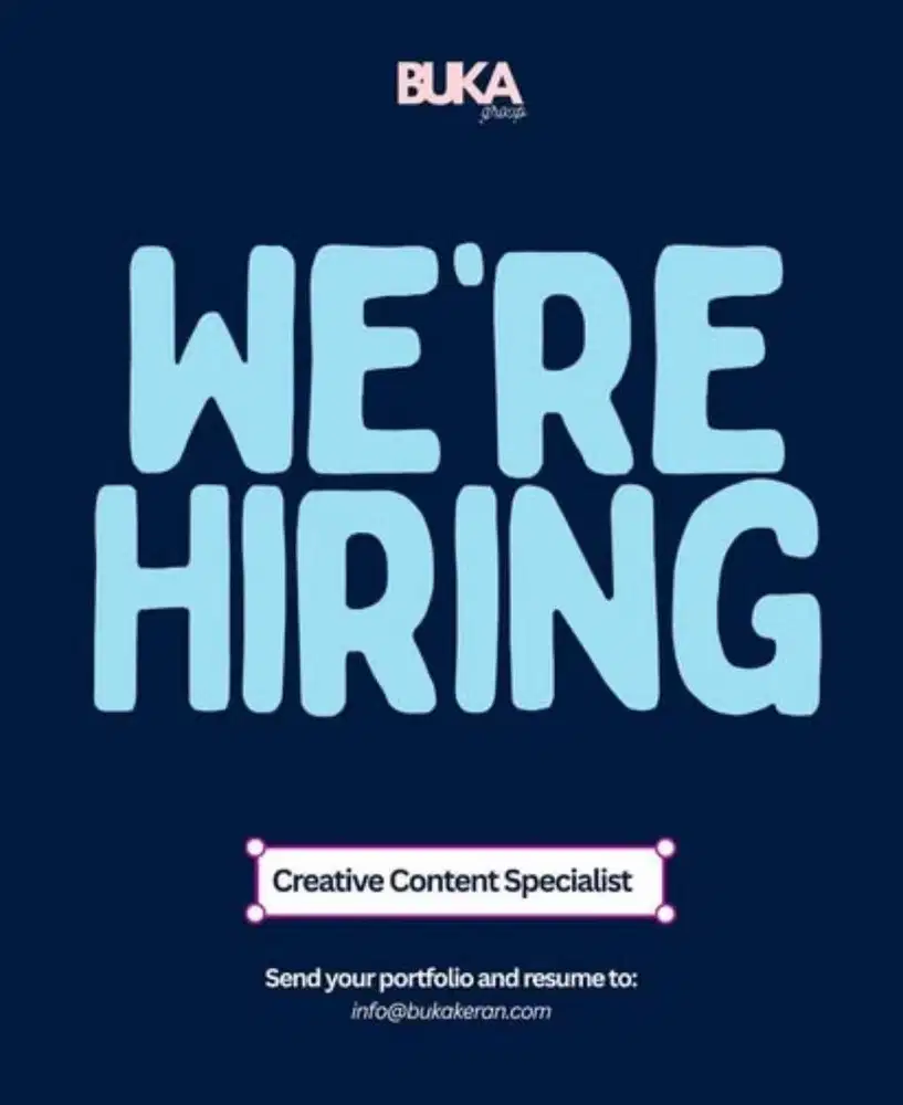 CREATIVE CONTENT SPECIALIST (full time)