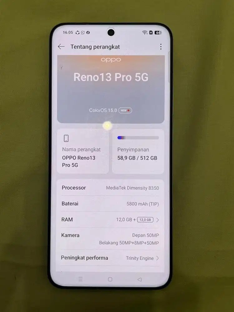 OPPO RENO 13 PRO 5G 12/512 GB