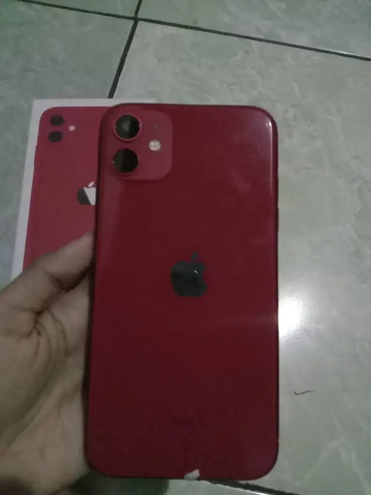 IPHONE 11 MERAH ROSE