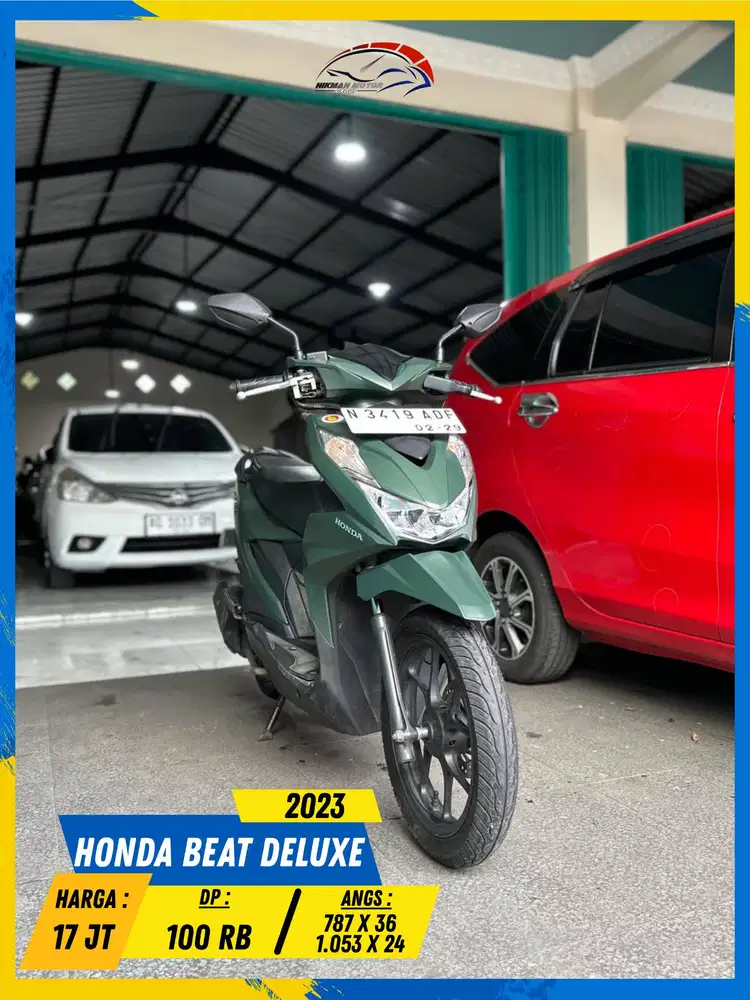 HONDA BEAT DELUXE 2023 NEGO SAMPE DEAL HIKMAH MOTOR KEPUH