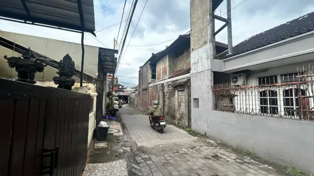 Tanah Tukad Petanu Panjer Renon Dekat Jalan Utama