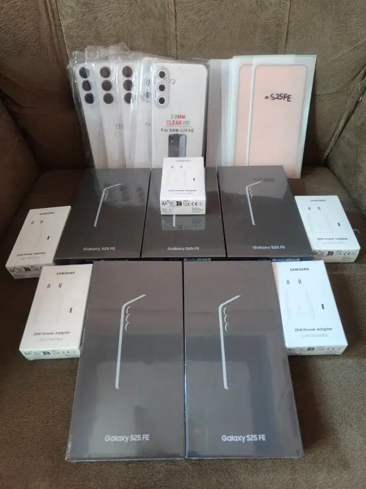 SAMSUNG S25 FE 8/256 BARU SEGEL GARANSI RESMI