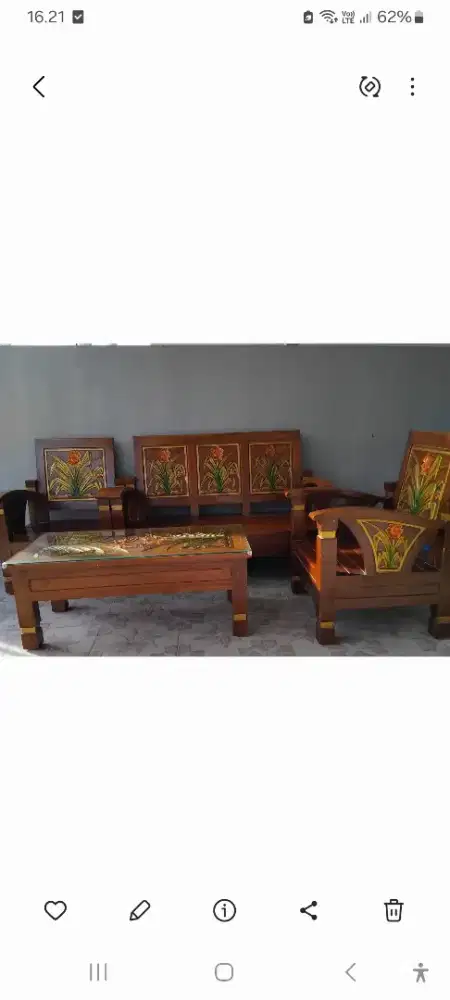 Dijual forniture Jati halus