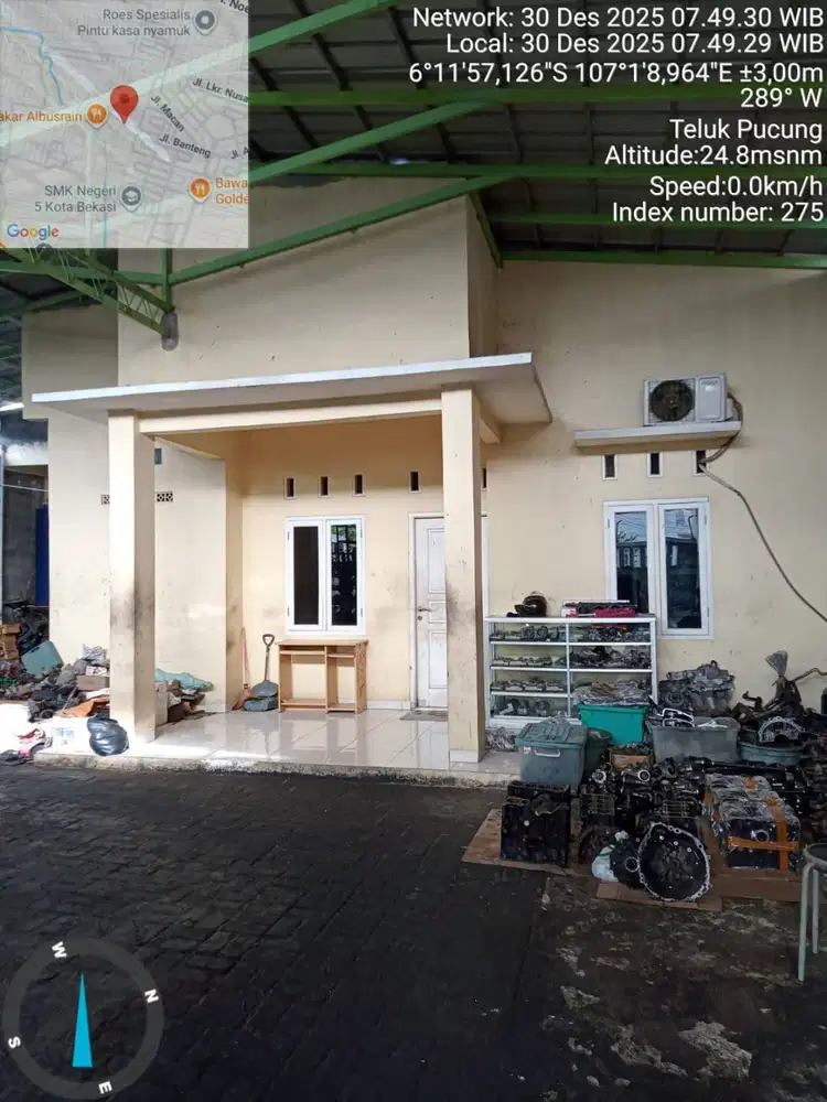 DIJUAL TANAH DAN BANGUNAN