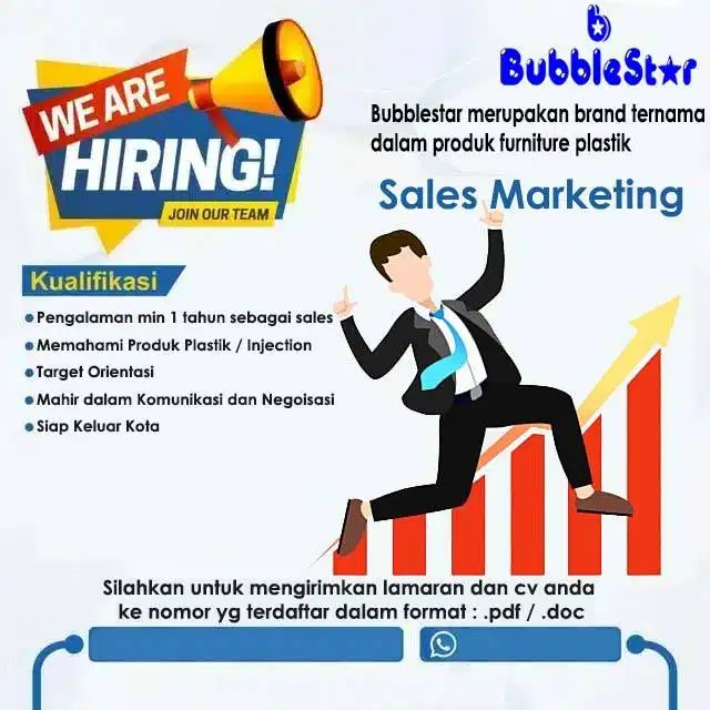 Lowongan Sales Bubblestar