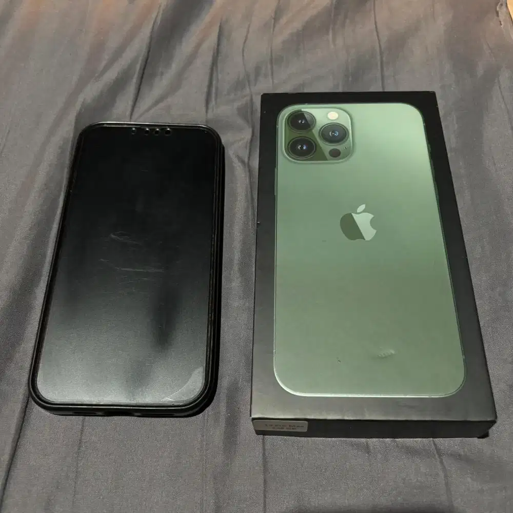 iPhone 13 Pro Max 128gb ex Garansi Resmi iBox Green