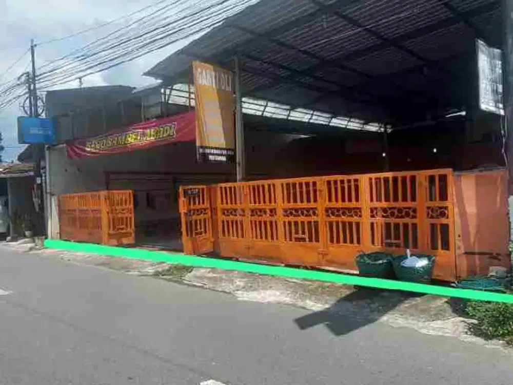 DIJUAL RUMAH +TANAH TEPI JLN ASPAL JAKAL KM 6,5